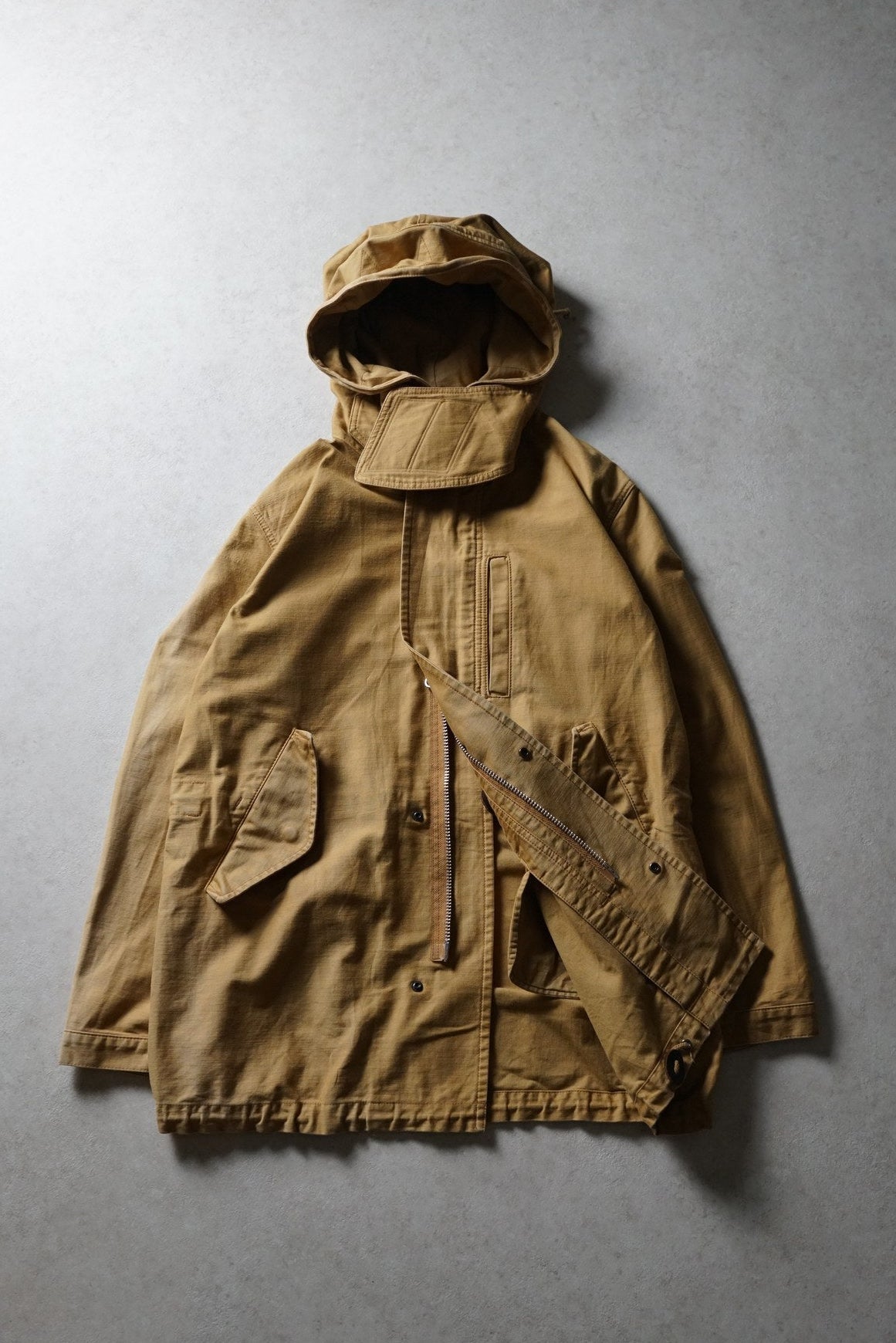 Cabane de Zucca Hooded Cotton Parka
