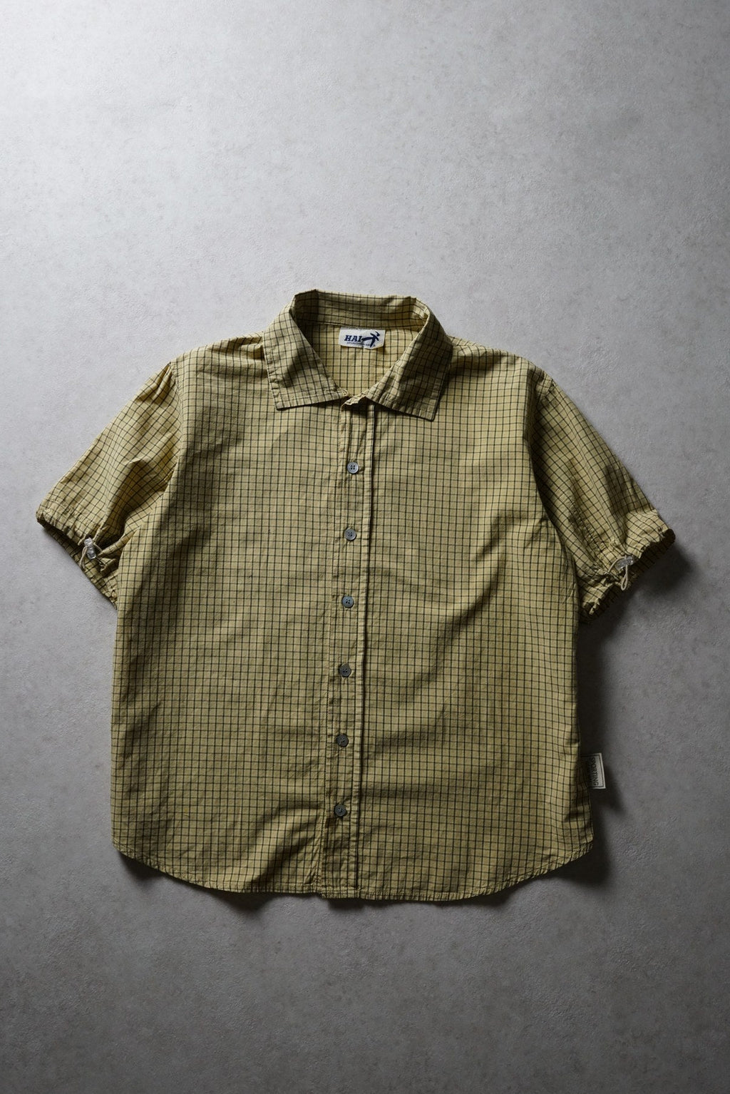 Hai Sporting Gear Checked Shirt Yellow
