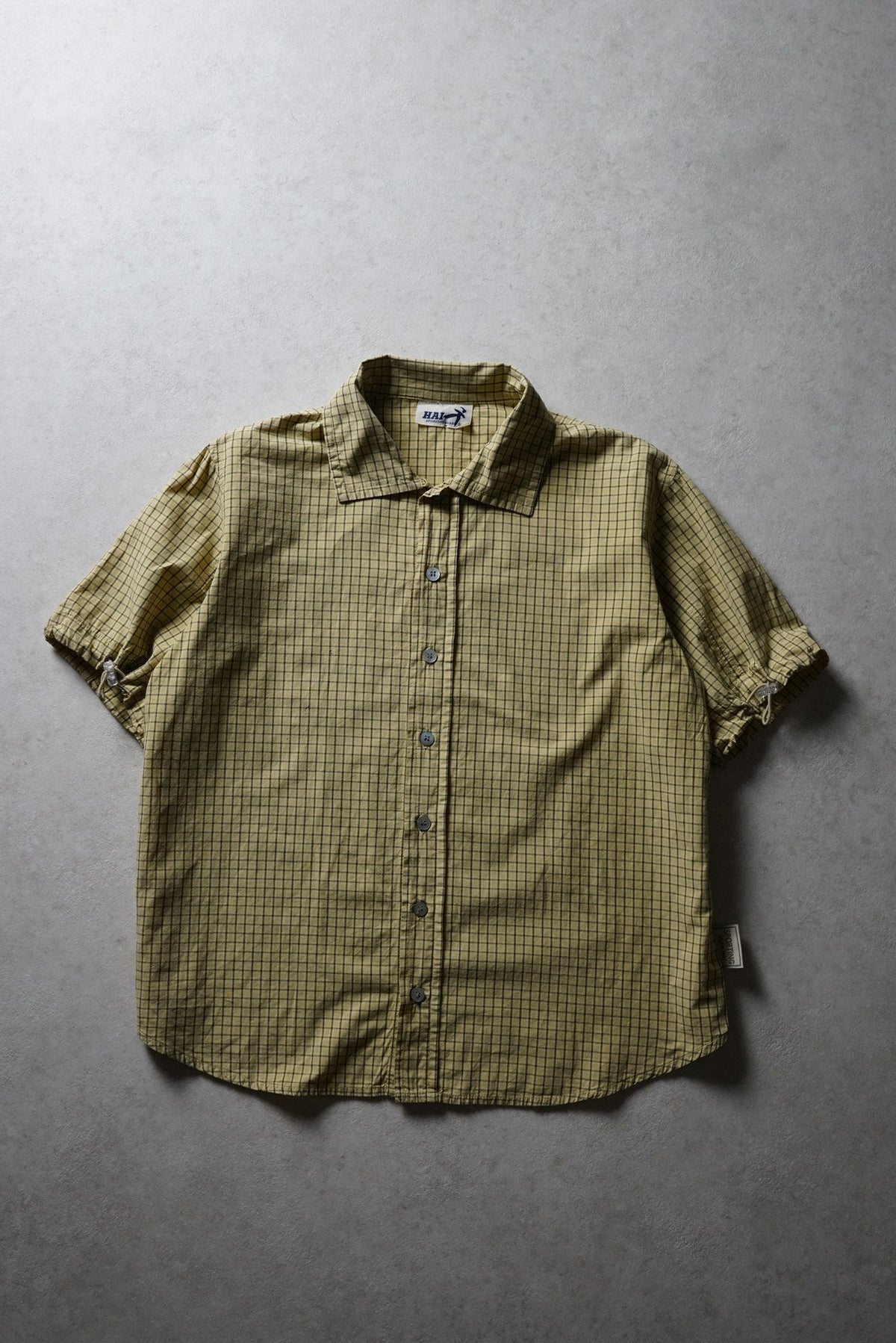 Hai Sporting Gear Checked Shirt Yellow