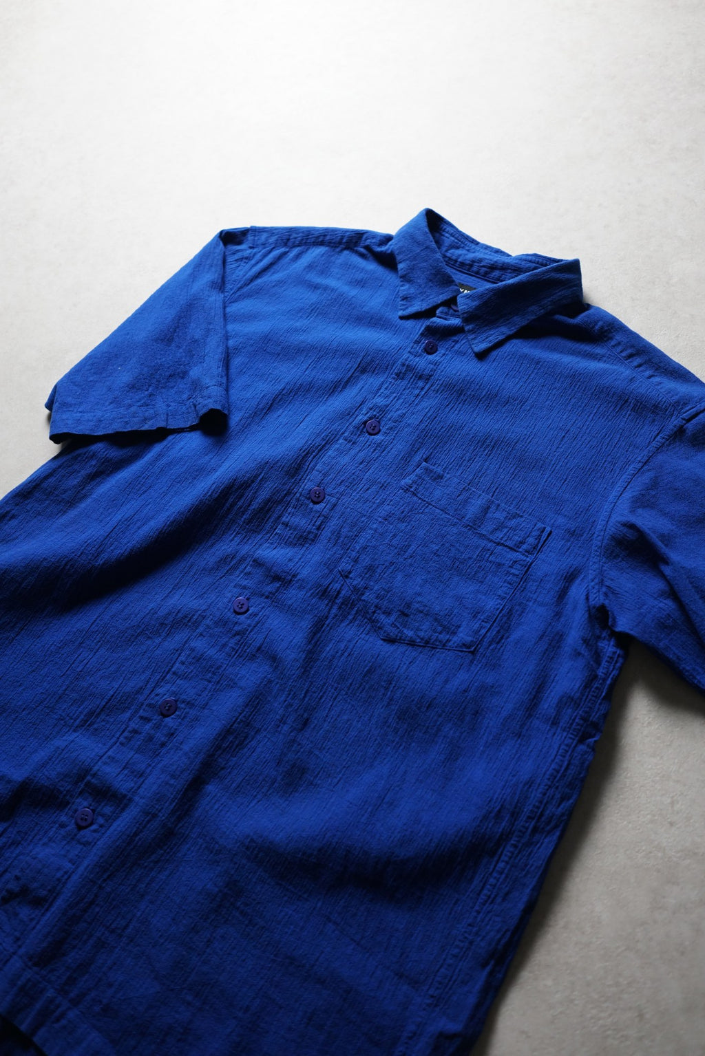 Issey Miyake Textured Short-Sleeve Shirt