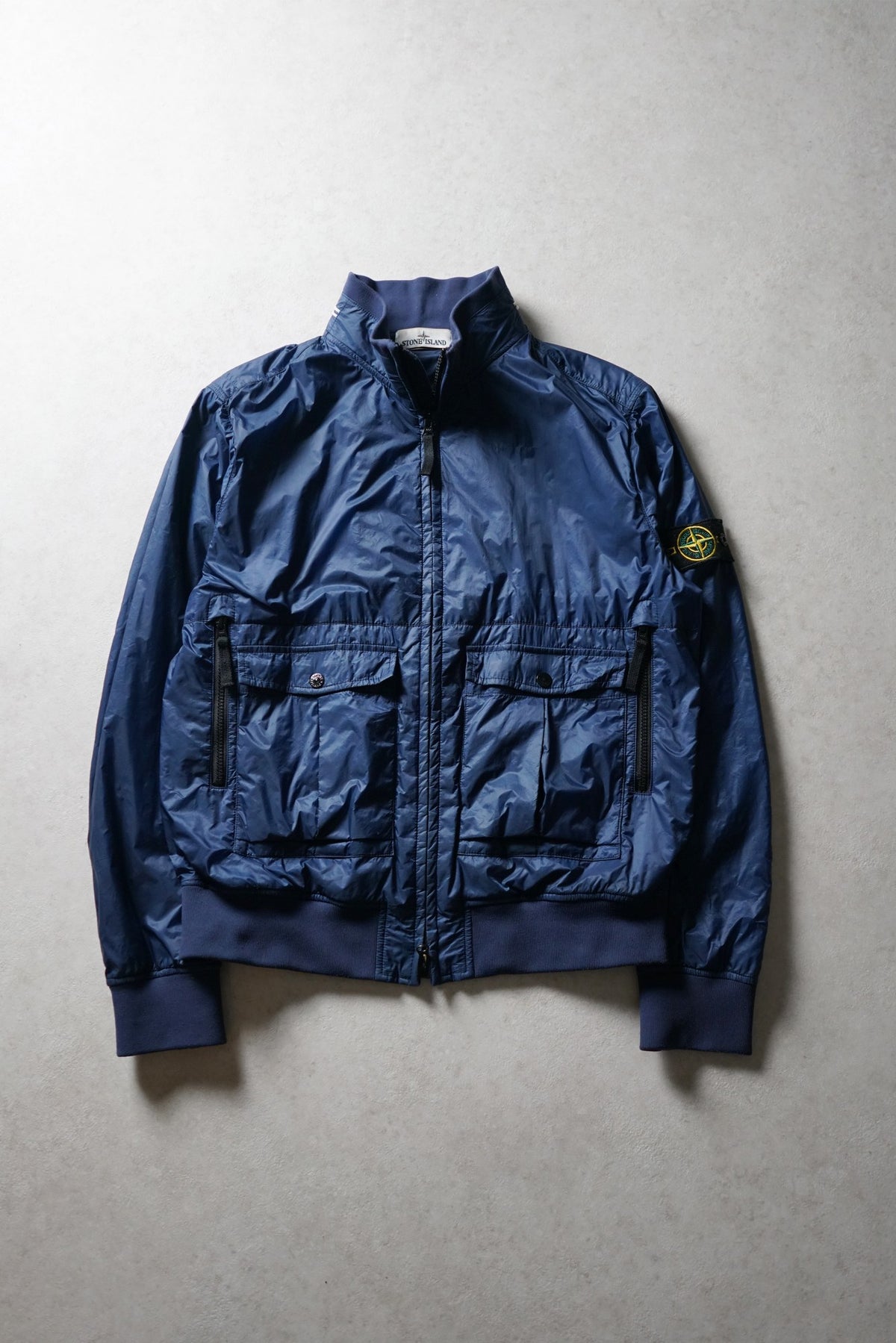 Stone Island Navy Bomber Jacket
