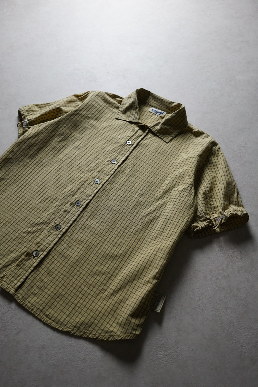 Hai Sporting Gear Checked Shirt Yellow