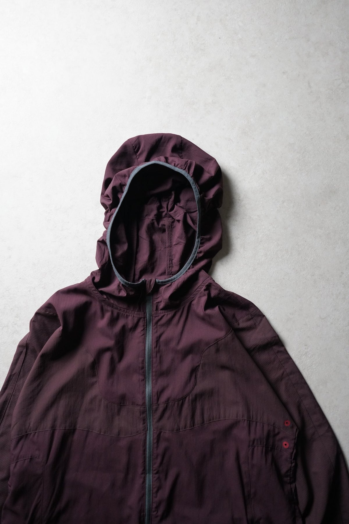 Nike Gyakusou Packable Hooded Running Jacket Burgundy