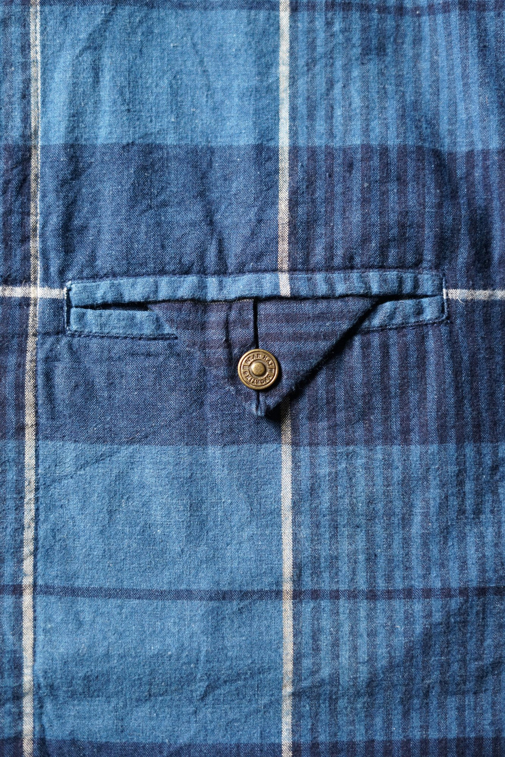 Hai Sporting Gear Checked Shirt Blue
