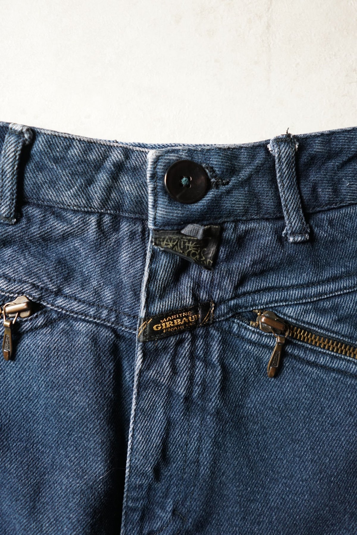 Marithe + Francois Girbaud Double Zip Jeans