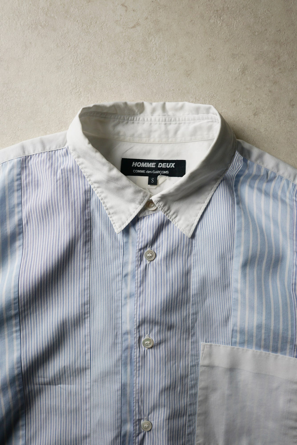 Issey Miyake Homme Deux Colourblock Shirt