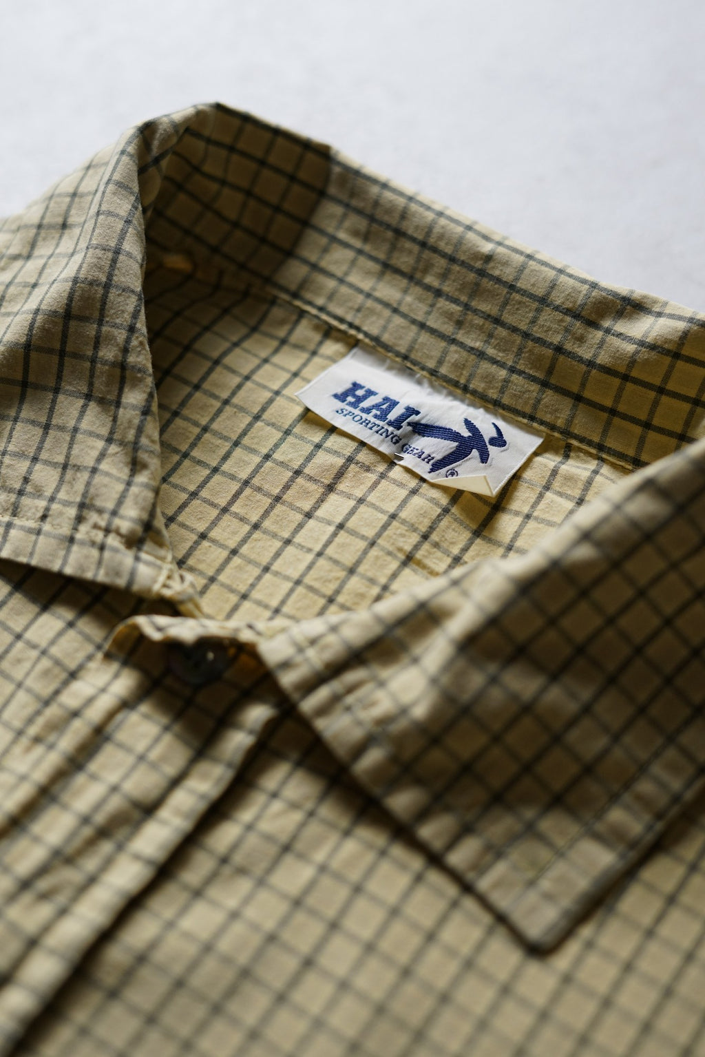 Hai Sporting Gear Checked Shirt Yellow