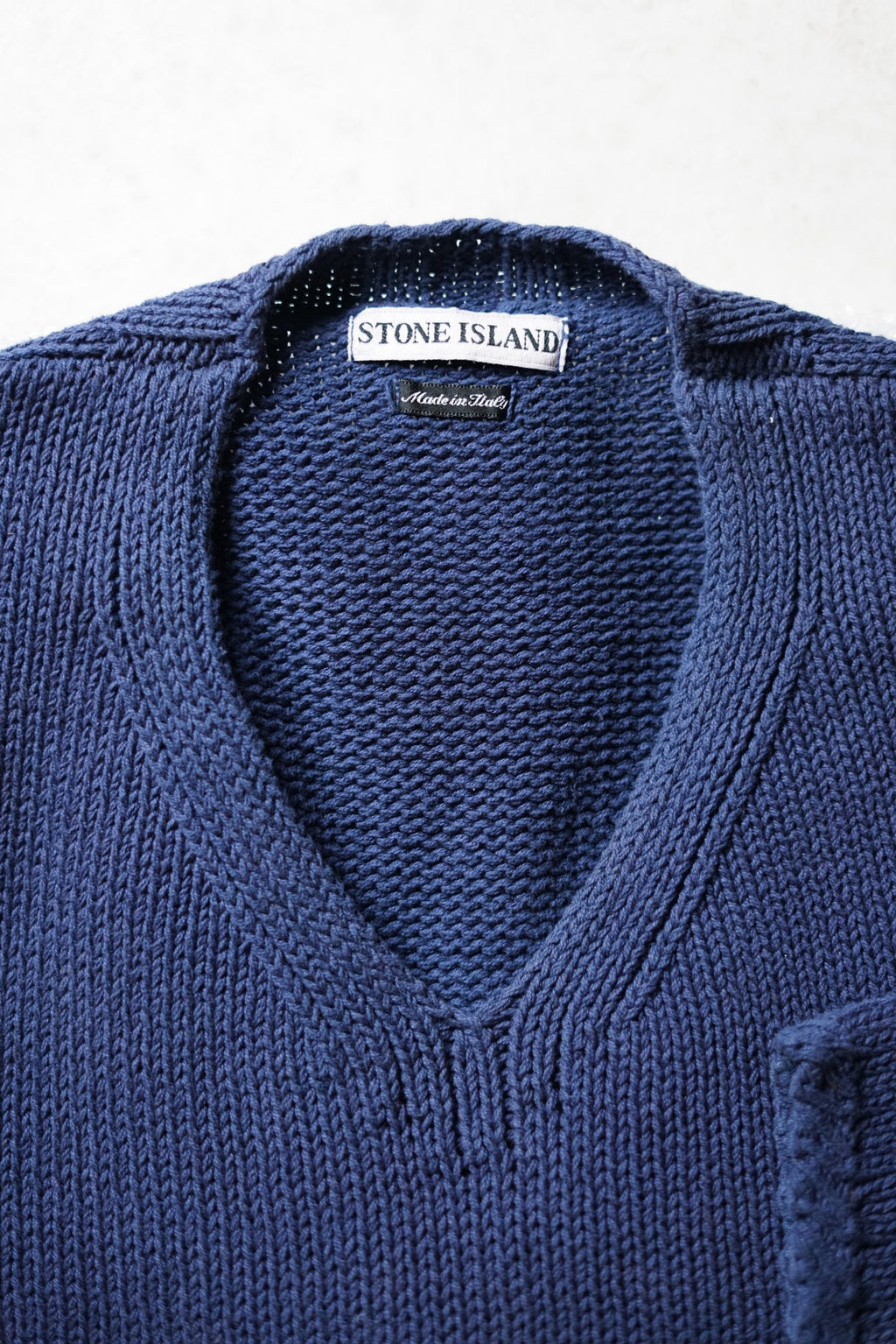 Stone Island V-Neck Knit 1998