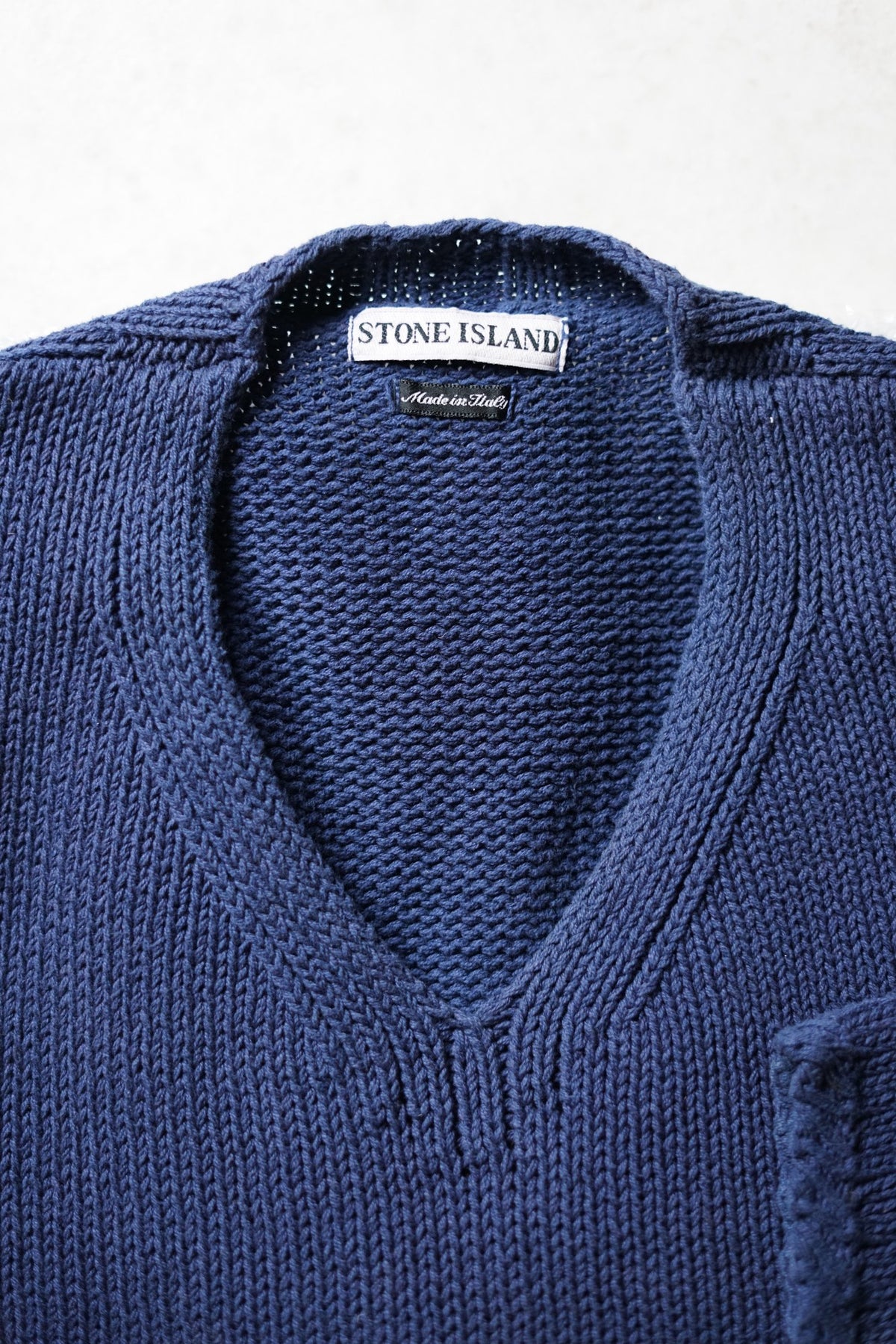 Stone Island V-Neck Knit 1998