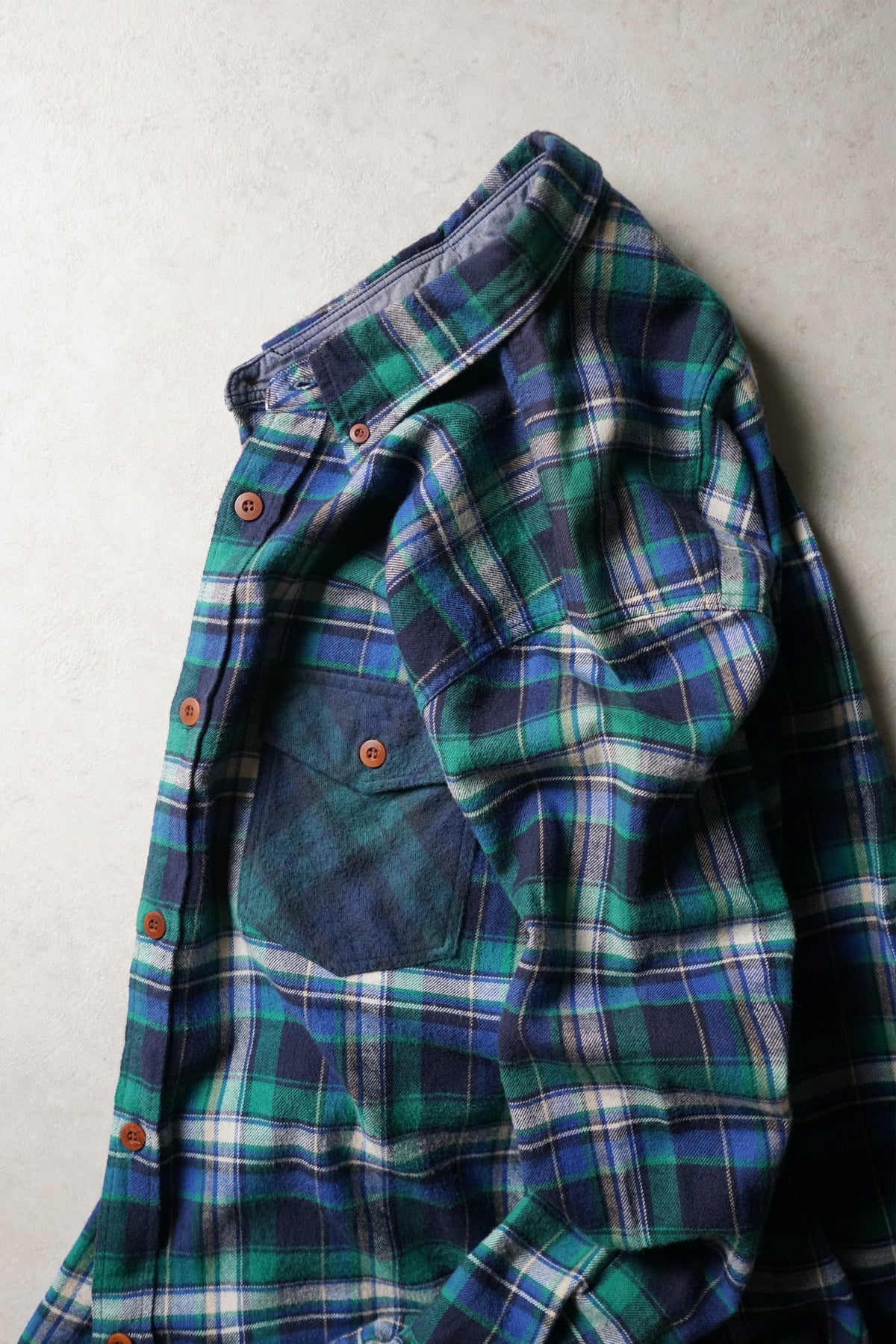 Comme des Garçons Plaid Flannel Shirt