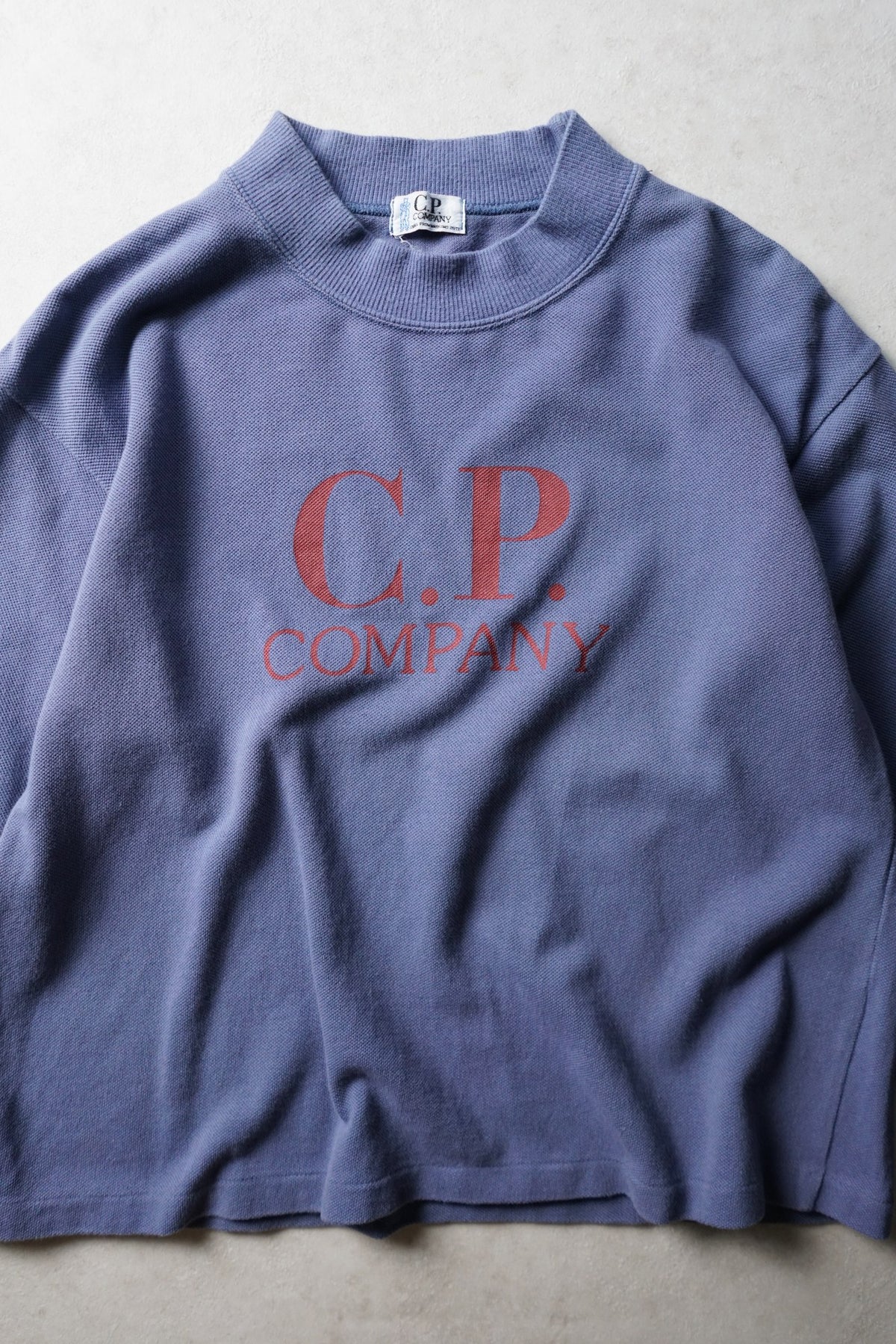 C.P. Company Cropped Lilac Sweater