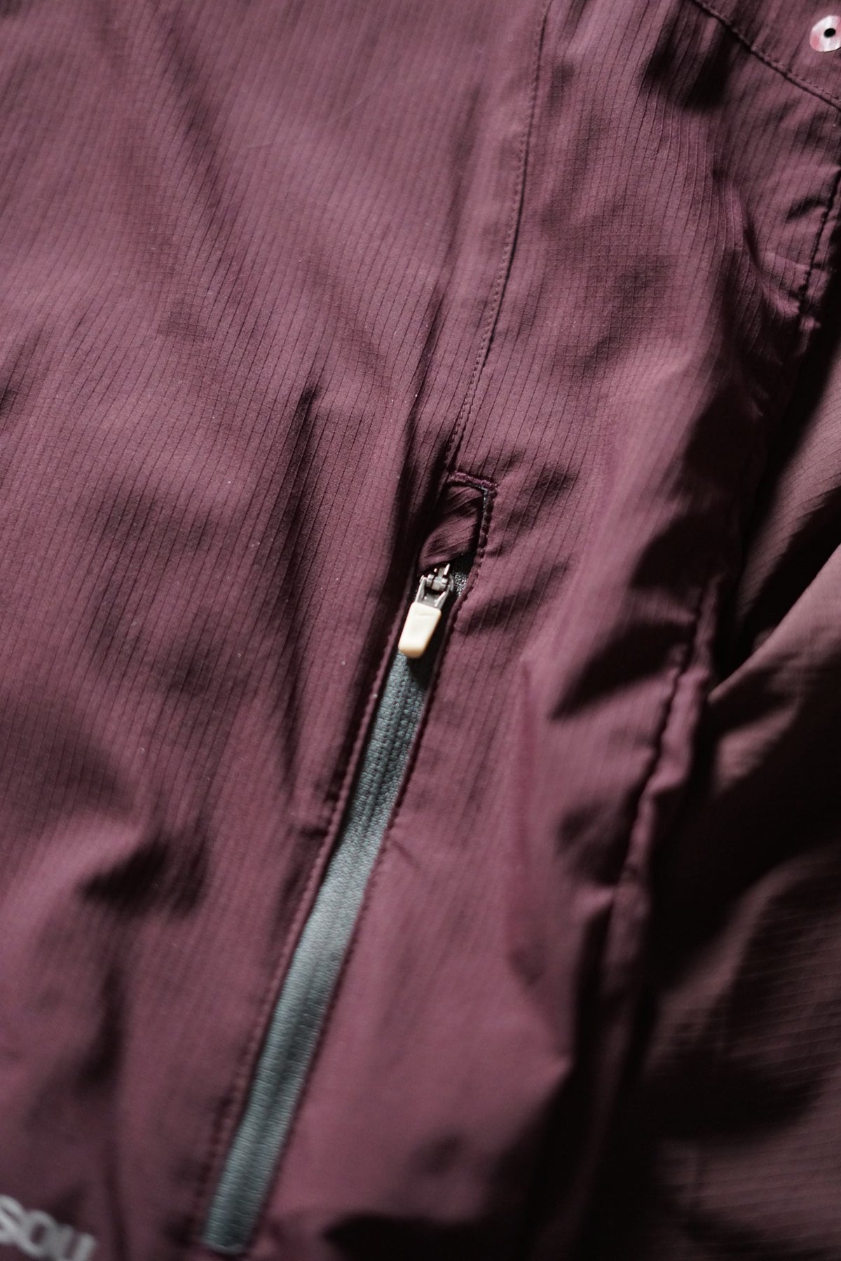 Nike Gyakusou Packable Hooded Running Jacket Burgundy