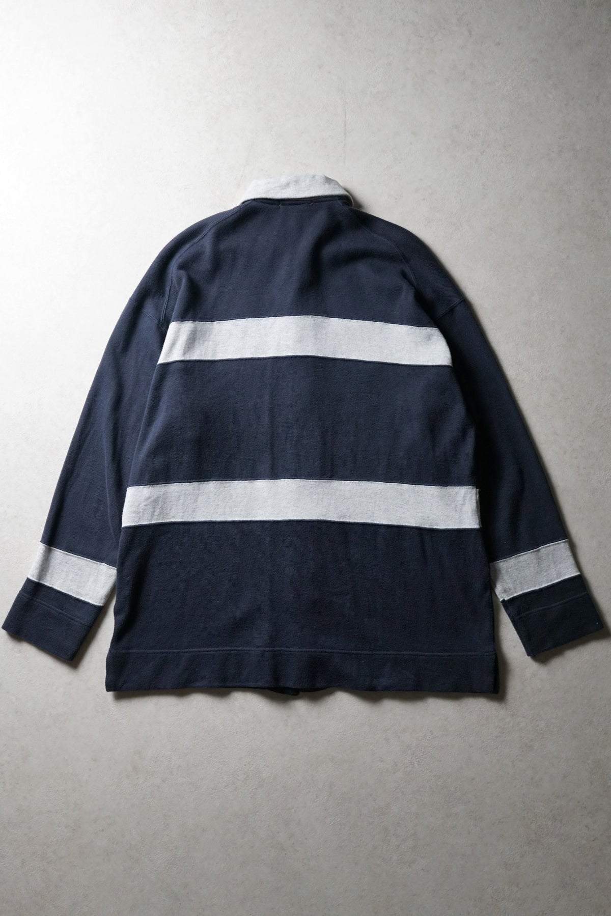Issey Miyake Block Stripe Polo