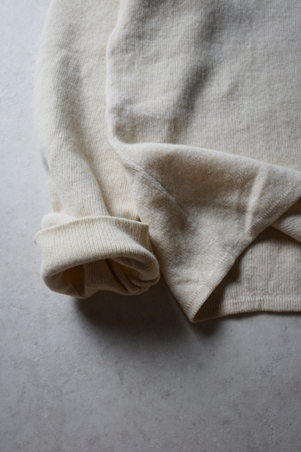 Stone Island Cream Mockneck Knit