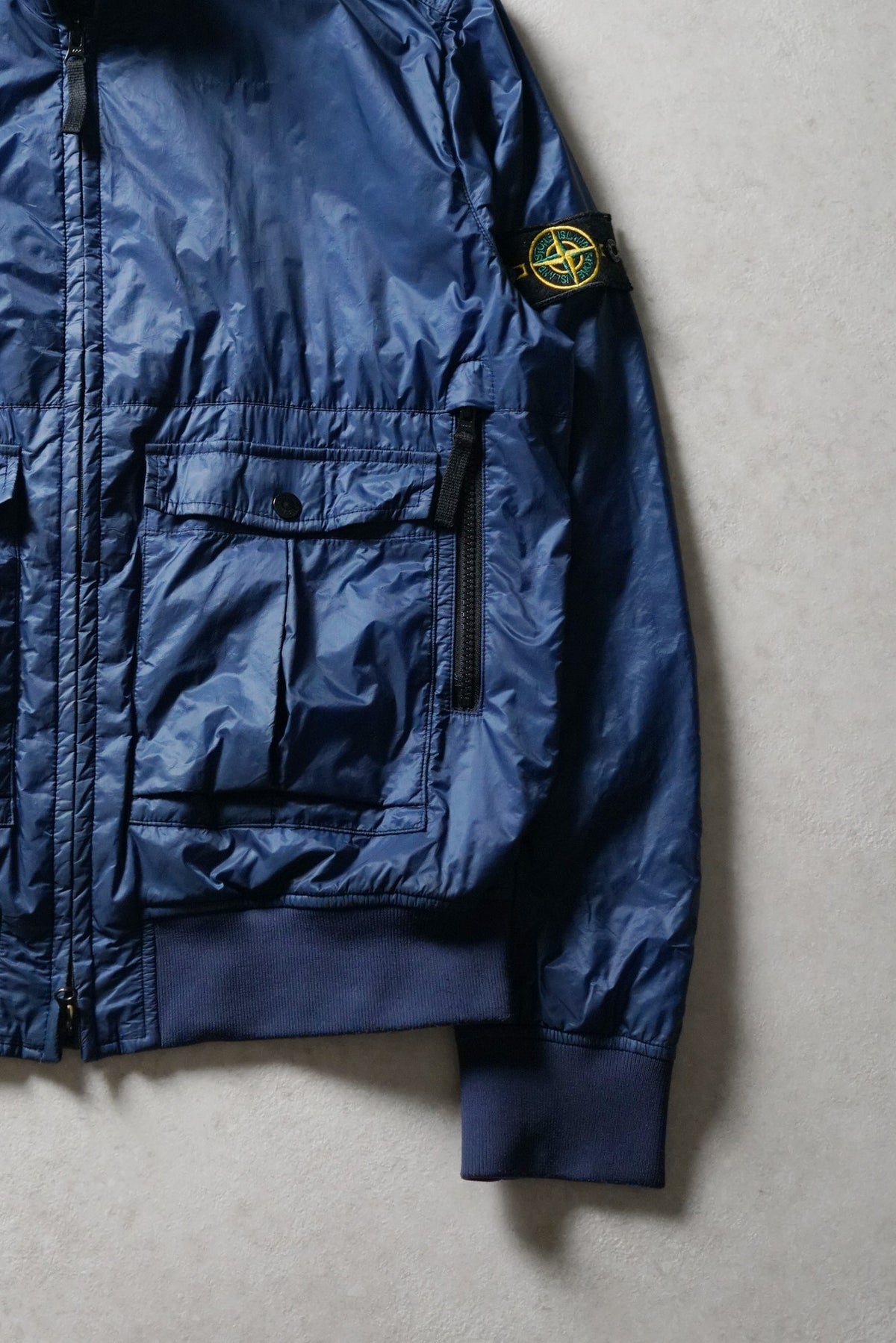 Stone Island Navy Bomber Jacket