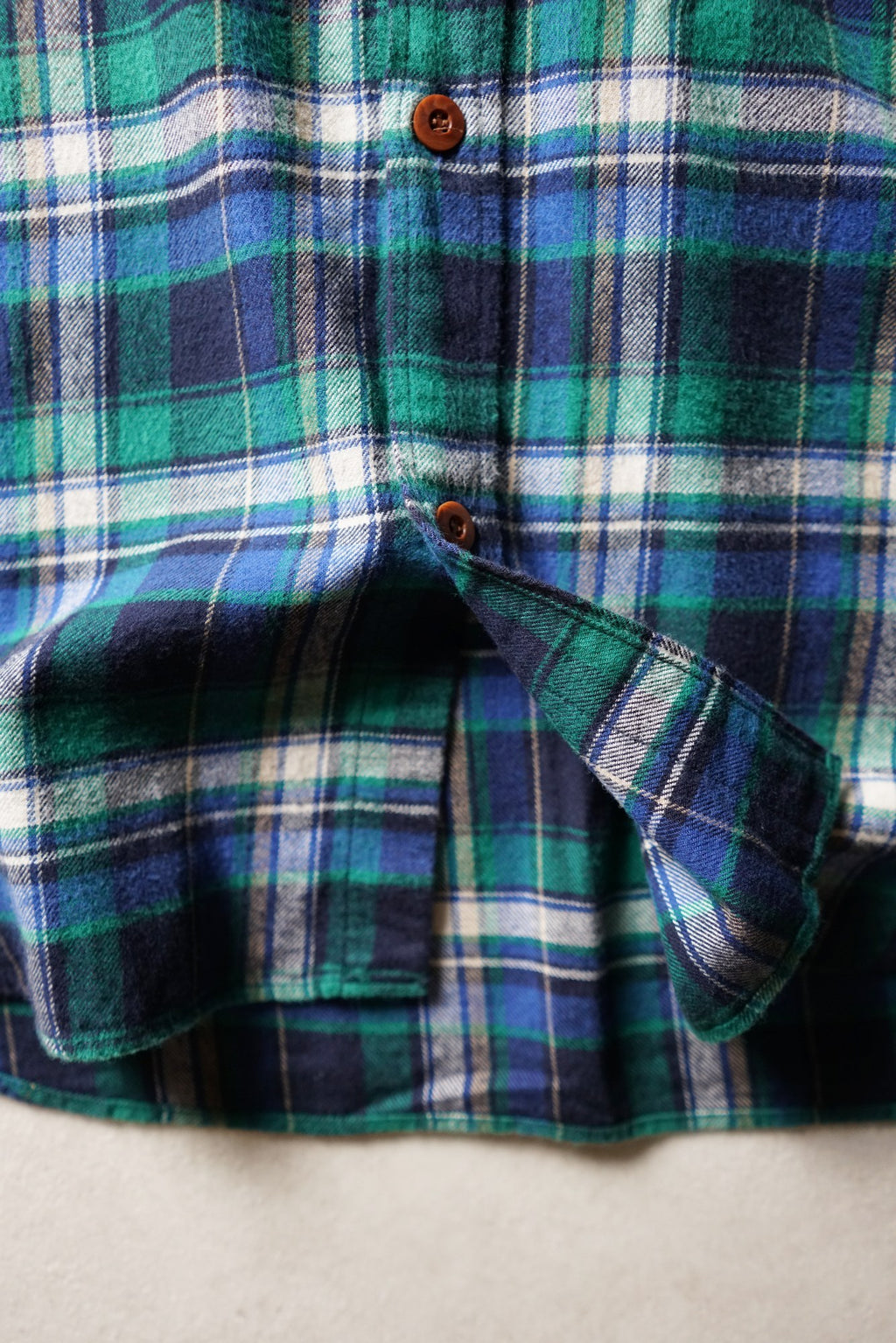 Comme des Garçons Plaid Flannel Shirt