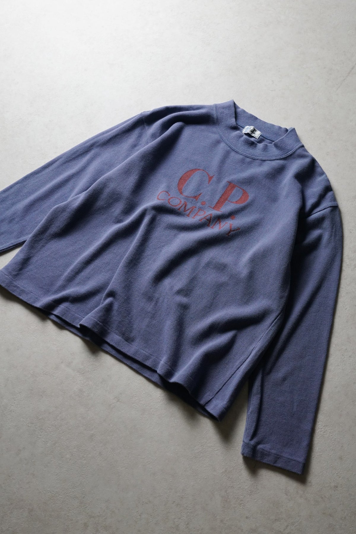 C.P. Company Cropped Lilac Sweater