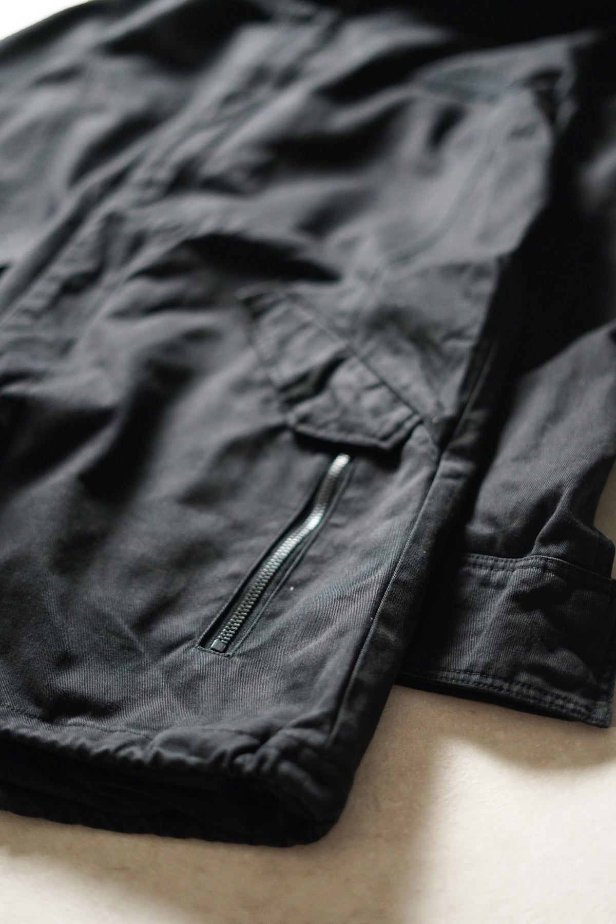Marithe Francois Girbaud Asymmetric Hooded Coat