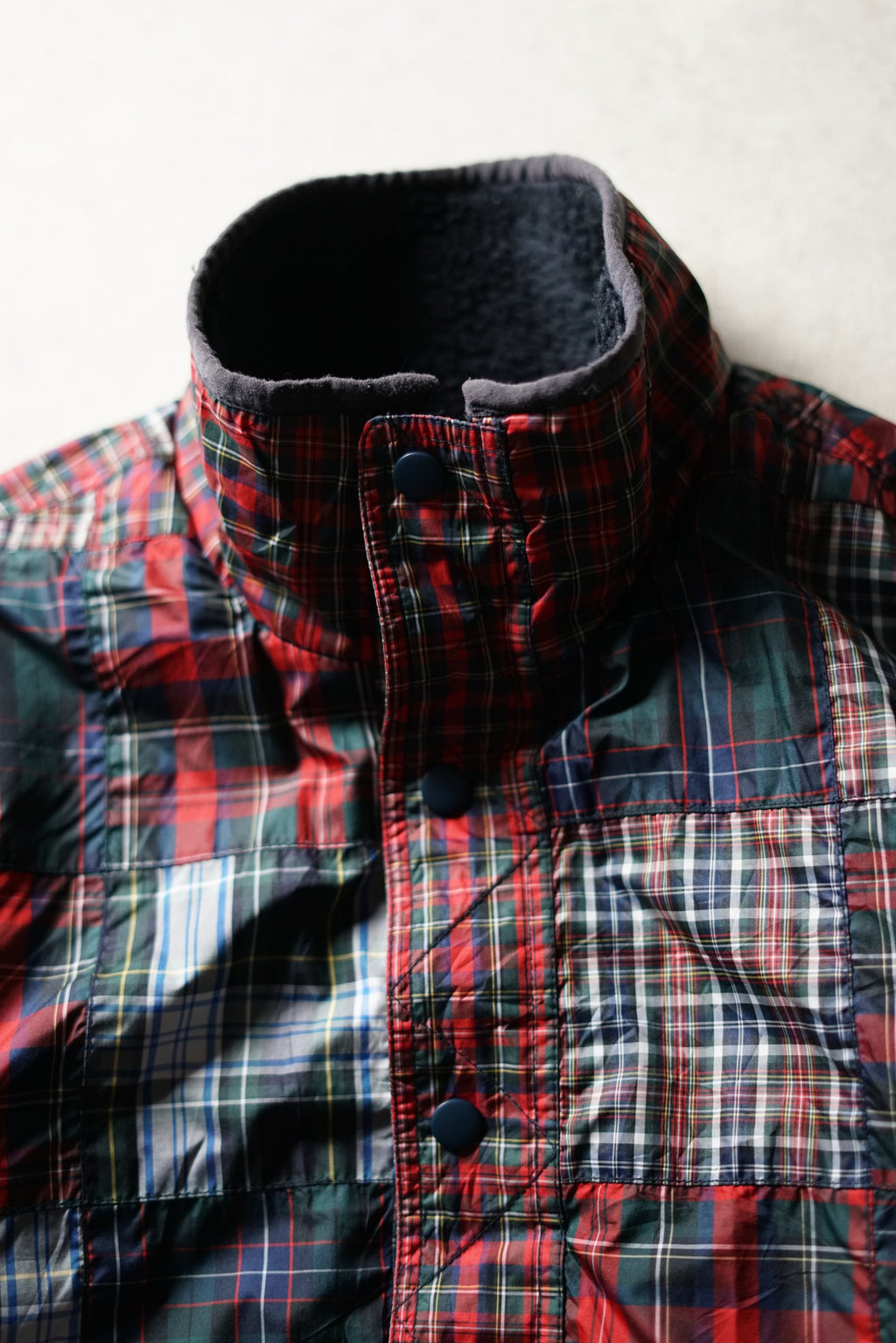 Stussy Reversible Tartan Fleece Jacket