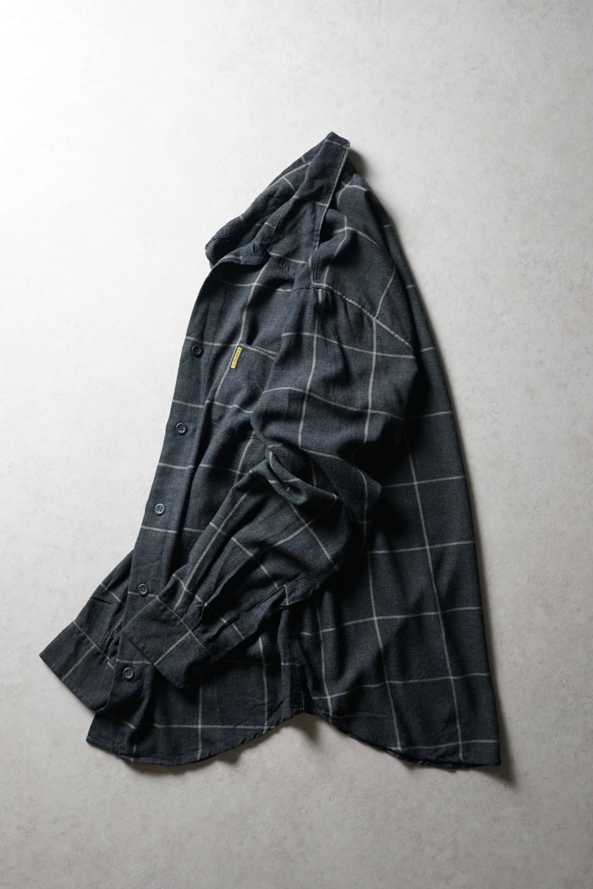 Armani Charcoal Check Shirt
