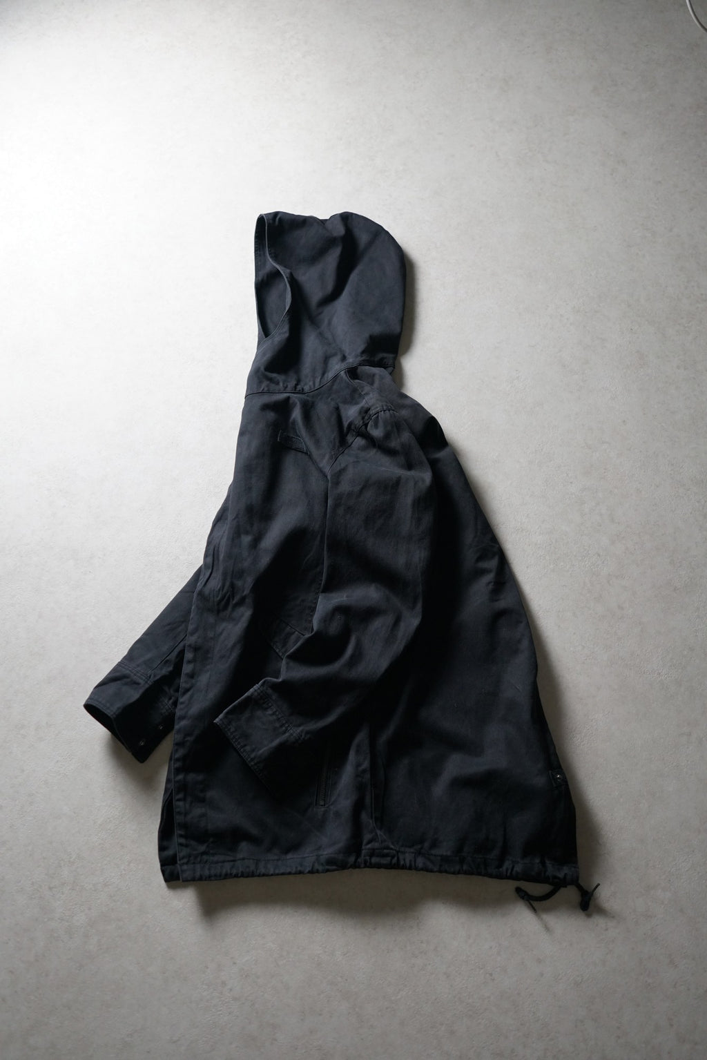 Marithe Francois Girbaud Asymmetric Hooded Coat