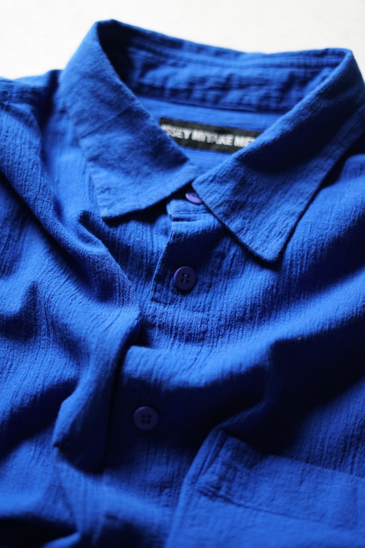 Issey Miyake Textured Short-Sleeve Shirt