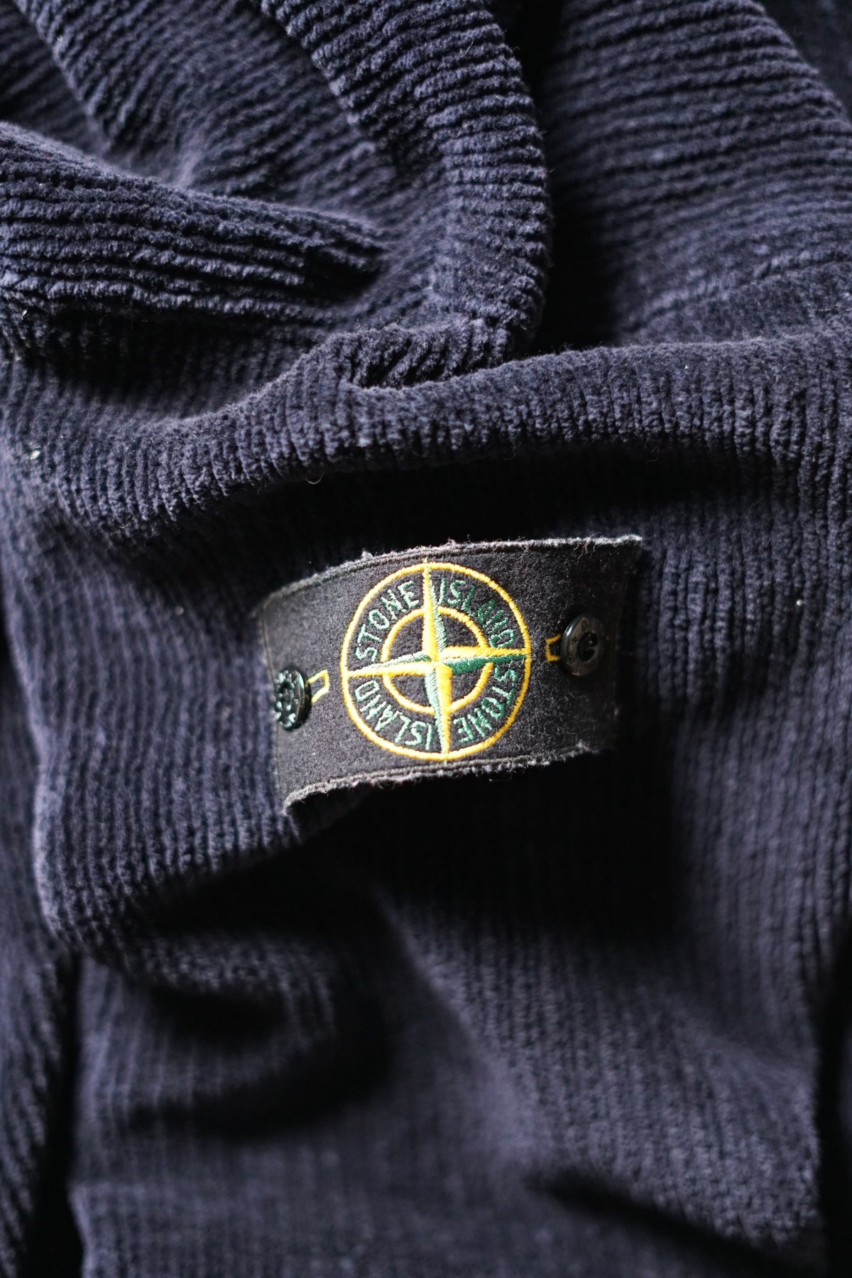 Stone Island Corduroy Mock Neck AW1999
