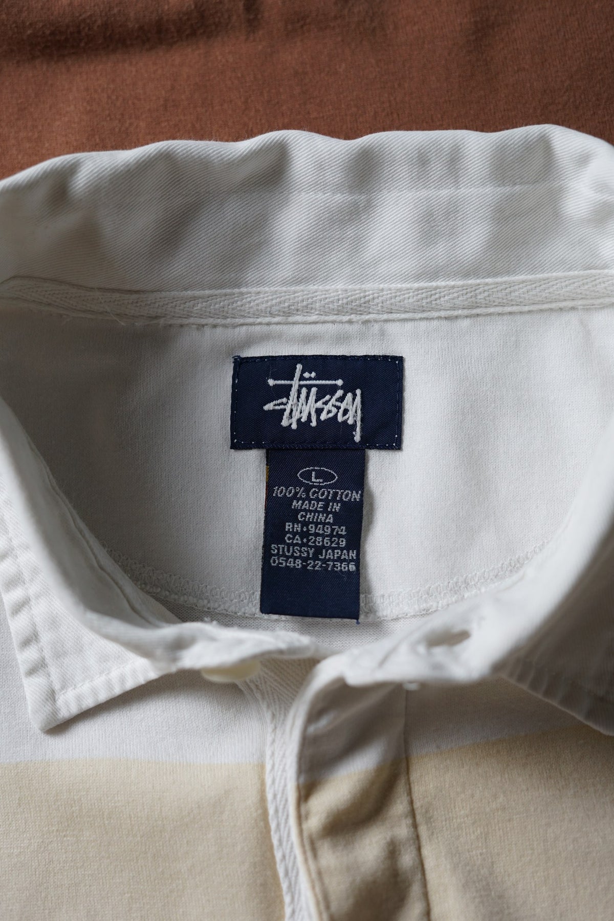 Stussy Striped Rugby Shirt