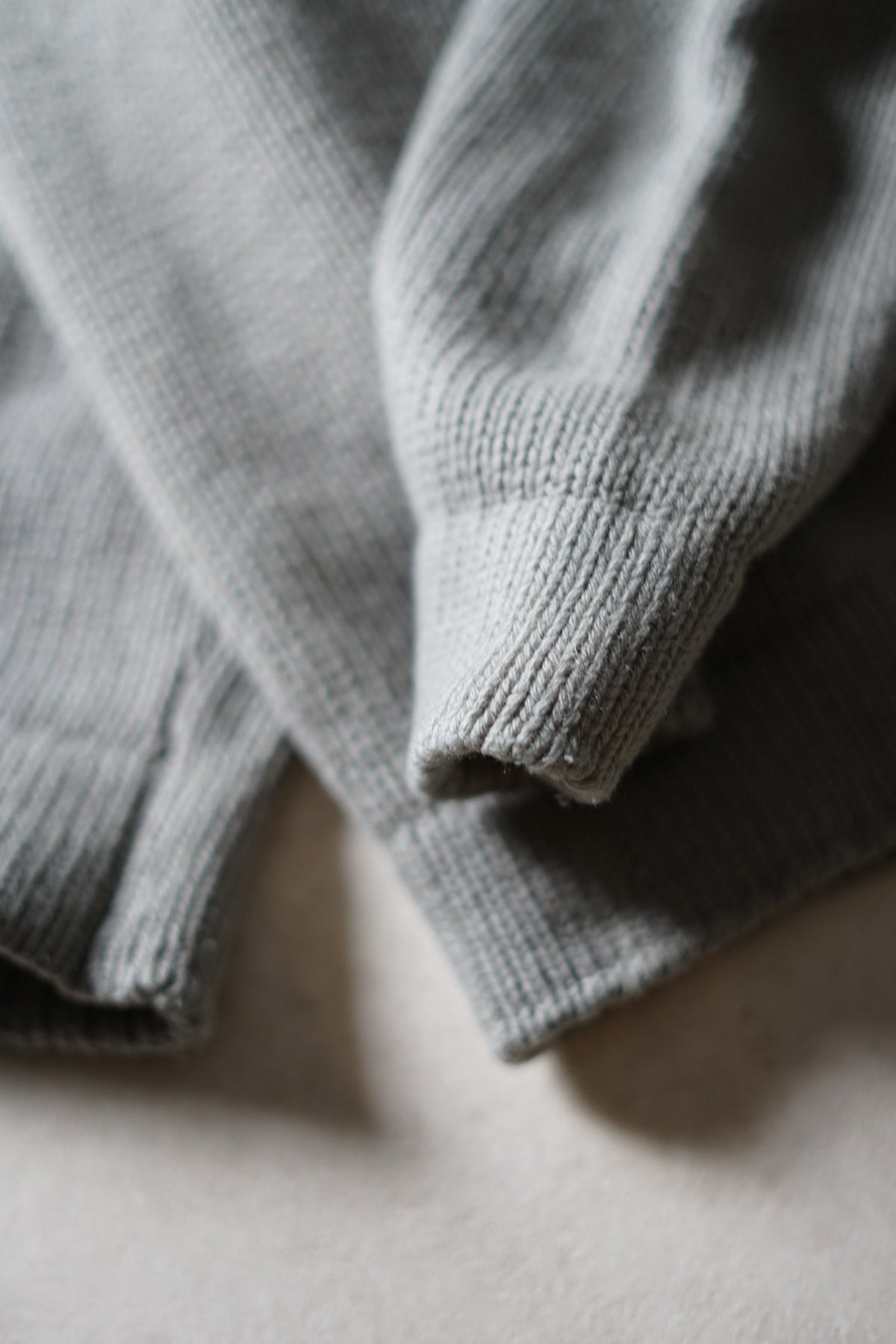 Stone Island Grey Quarter Zip Knit AW2002