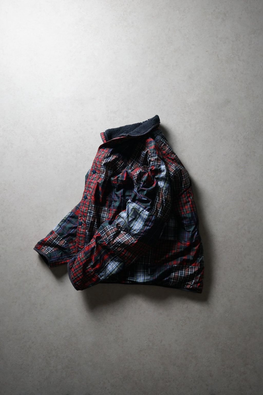 Stussy Reversible Tartan Fleece Jacket